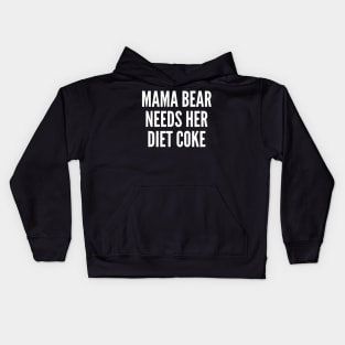 Mama bear needs her diet Kids Hoodie